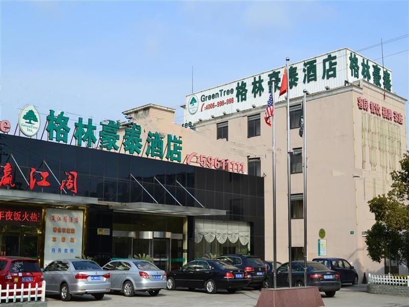 Greentree Inn Shanghai Chongming Nanmen Express Hotel Exterior foto